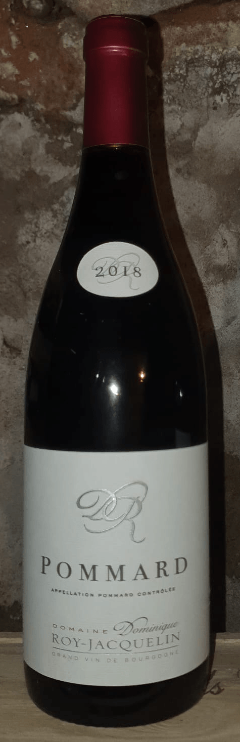 Bouteille de Pommard Village, Domaine Roy-Jacquelin, vin rouge de Bourgogne