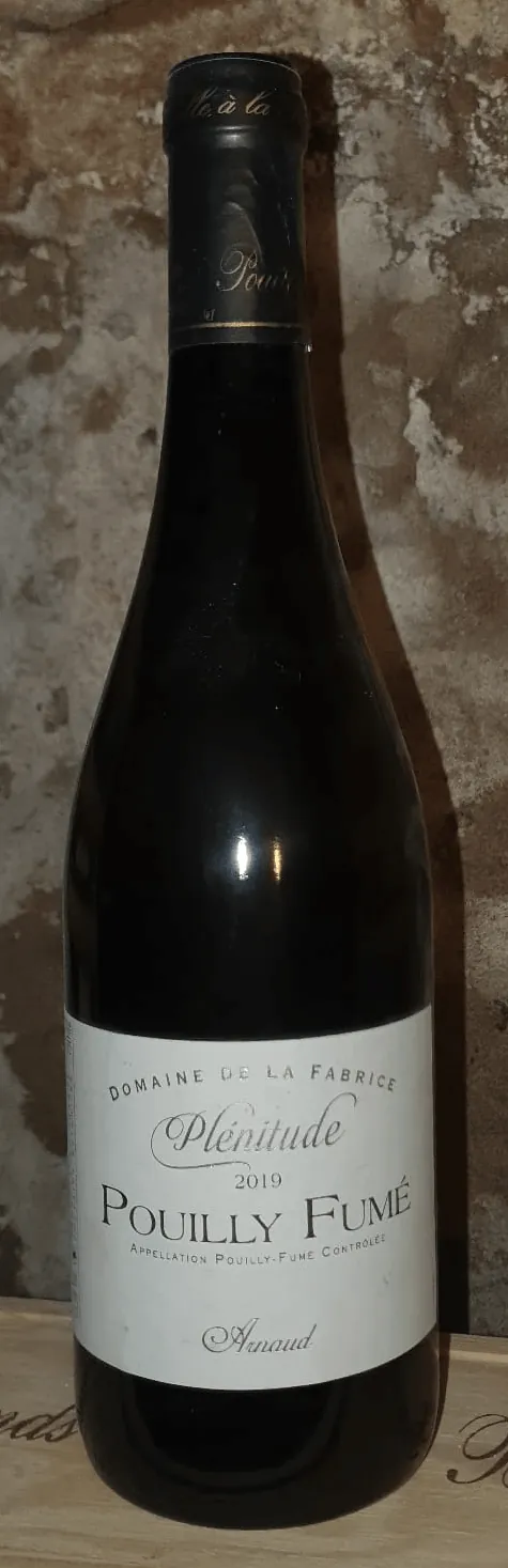 Flasche Pouilly-Fumé Plénitude, Domaine de la Fabrice, Weißwein von der Loire