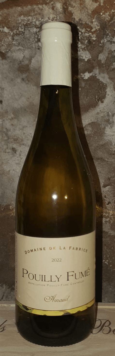 Bouteille de Pouilly-Fumé Tradition, Domaine de la Fabrice, vin blanc de Loire